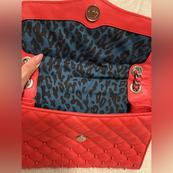 Rebecca Minkoff Shoulder Chain Bag in Coral - Picture 4 of 4
